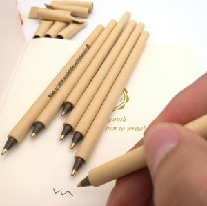 Eco-friendly paper tube pen - earth lovin