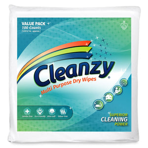 Cleanzy – Multi Purpose Dry Wipes - earth lovin