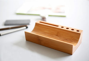 Bamboo Desktop Valet - earth lovin