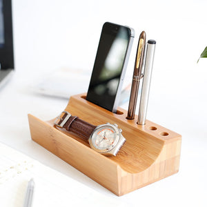 Bamboo Desktop Valet - earth lovin