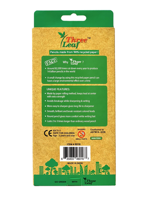 Recycled Paper Pencils (Pack of 12) - earth lovin