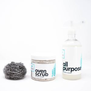 Oven Cleaning Kit (Glass Jar) - earth lovin