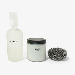 Oven Cleaning Kit (Glass Jar) - earth lovin