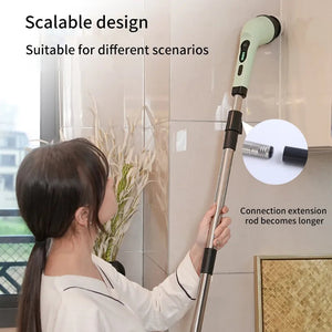 Wireless Electric Cleaning Brush Multifunctional Bathroom Window - earth lovin