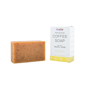 Honey - Premium Coffee Soap Bar - earth lovin