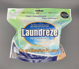 LAUNDREZE Laundry Detergent Sheets (60 Sheets) - earth lovin