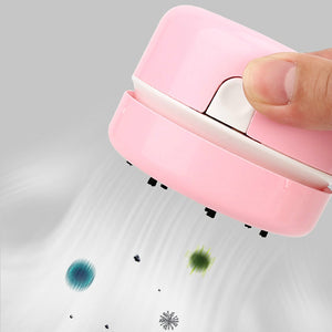 Mini Vacuum Cleaner Portable Office Desktop Dust Sweeper - earth lovin