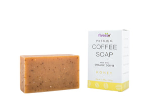 Honey - Premium Coffee Soap Bar - earth lovin