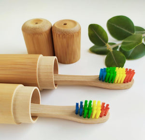 Bamboo Toothbrush Case - earth lovin