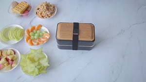 Take Out Bamboo Lunch Box in Blush Pink | Eco-Friendly and Sustainable